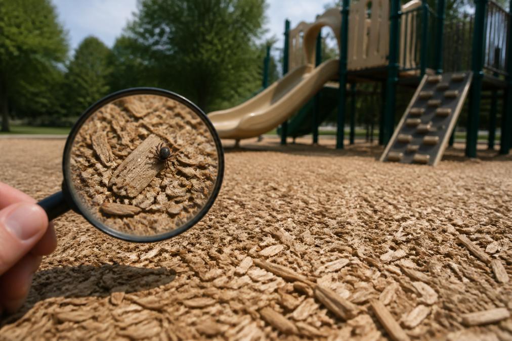Protect Children from Ticks in Playgrounds