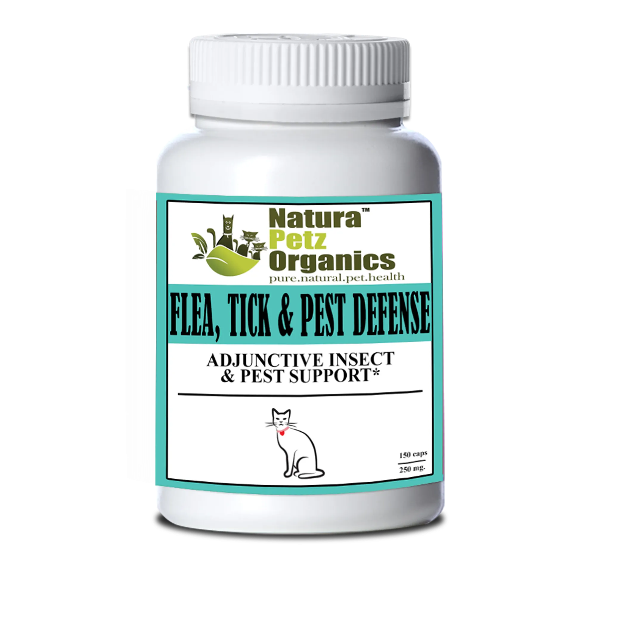 Flea, Tick & Pest Defense Capsules – Natural Insect Support