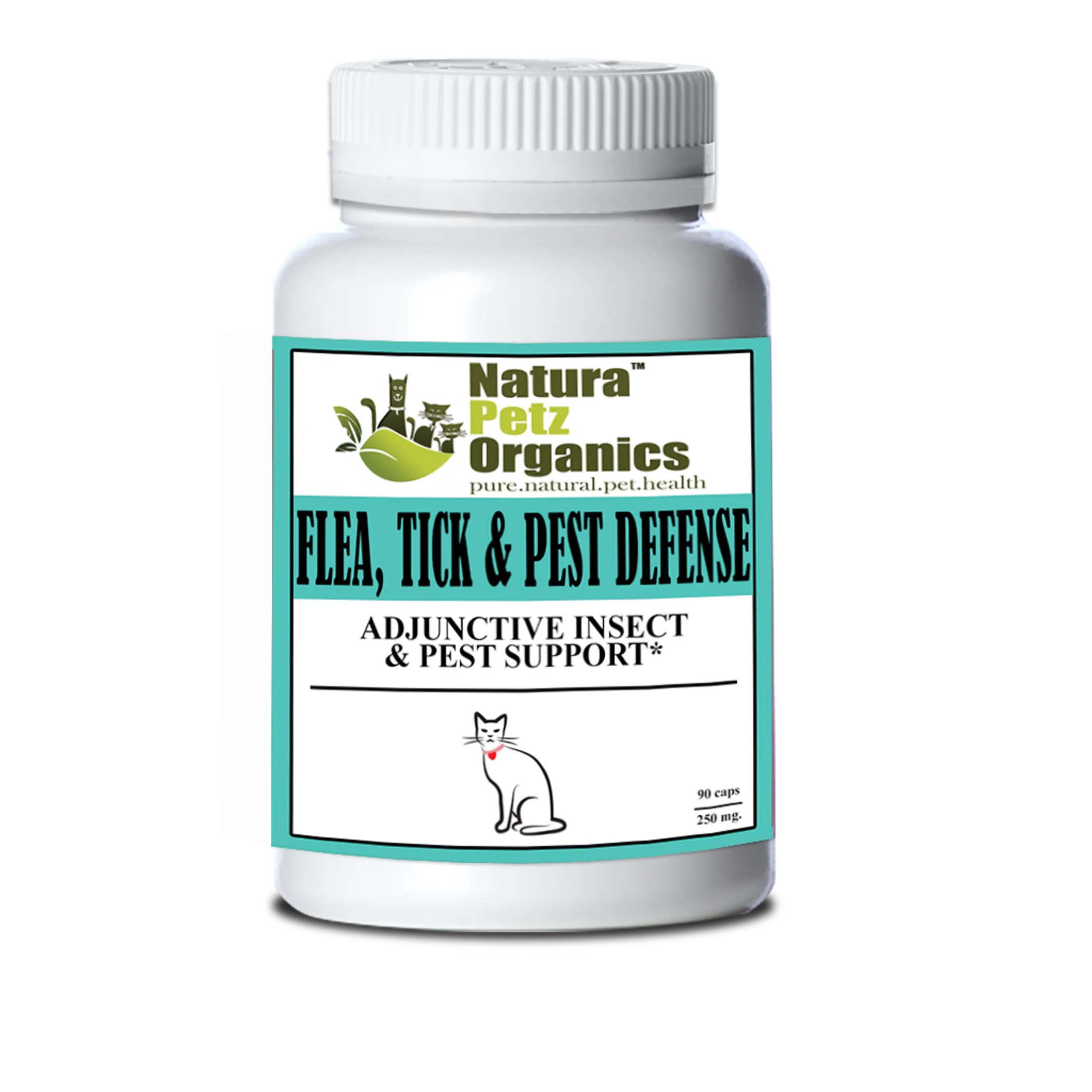 Flea, Tick & Pest Defense Capsules – Natural Insect Support