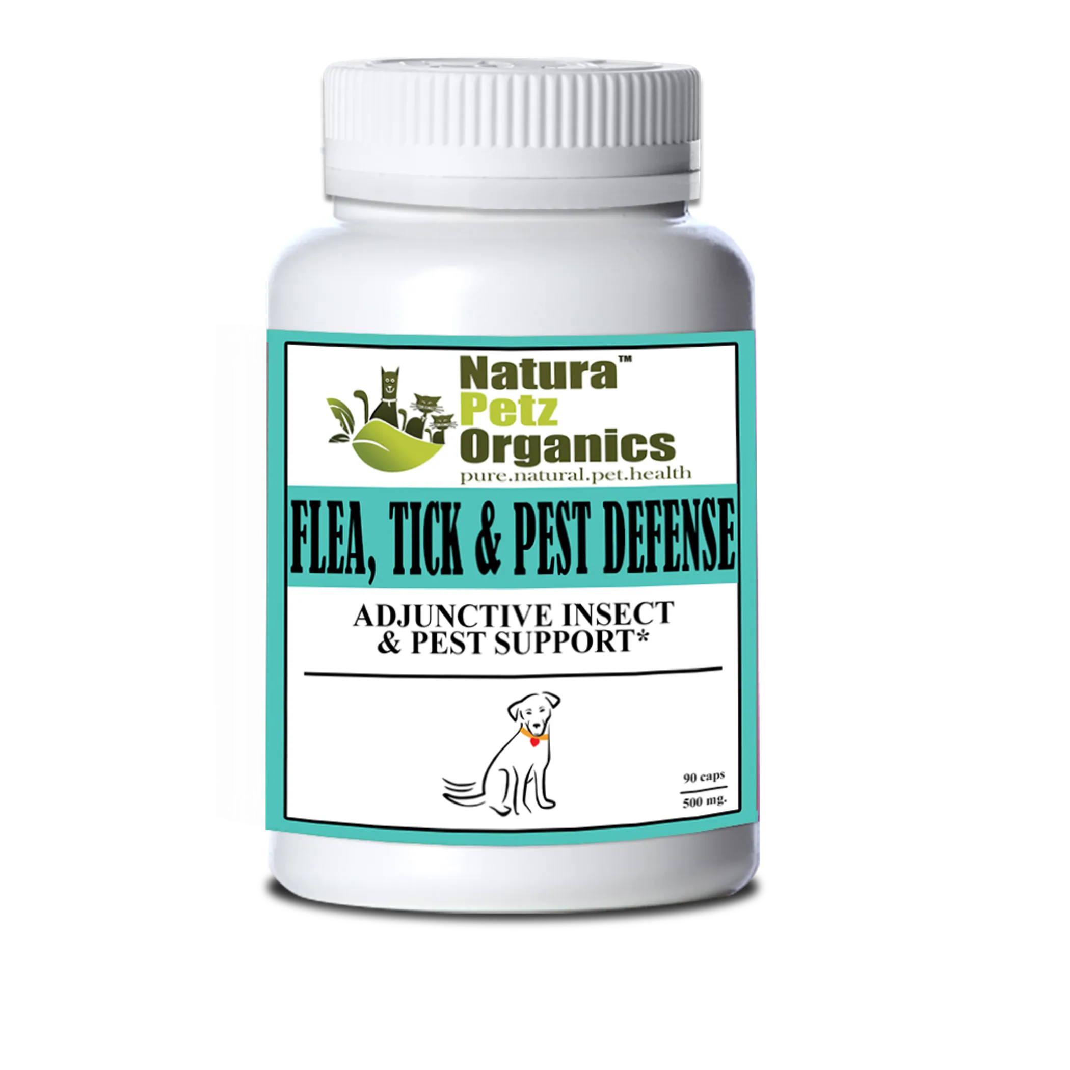 Flea, Tick & Pest Defense Capsules – Natural Insect Support