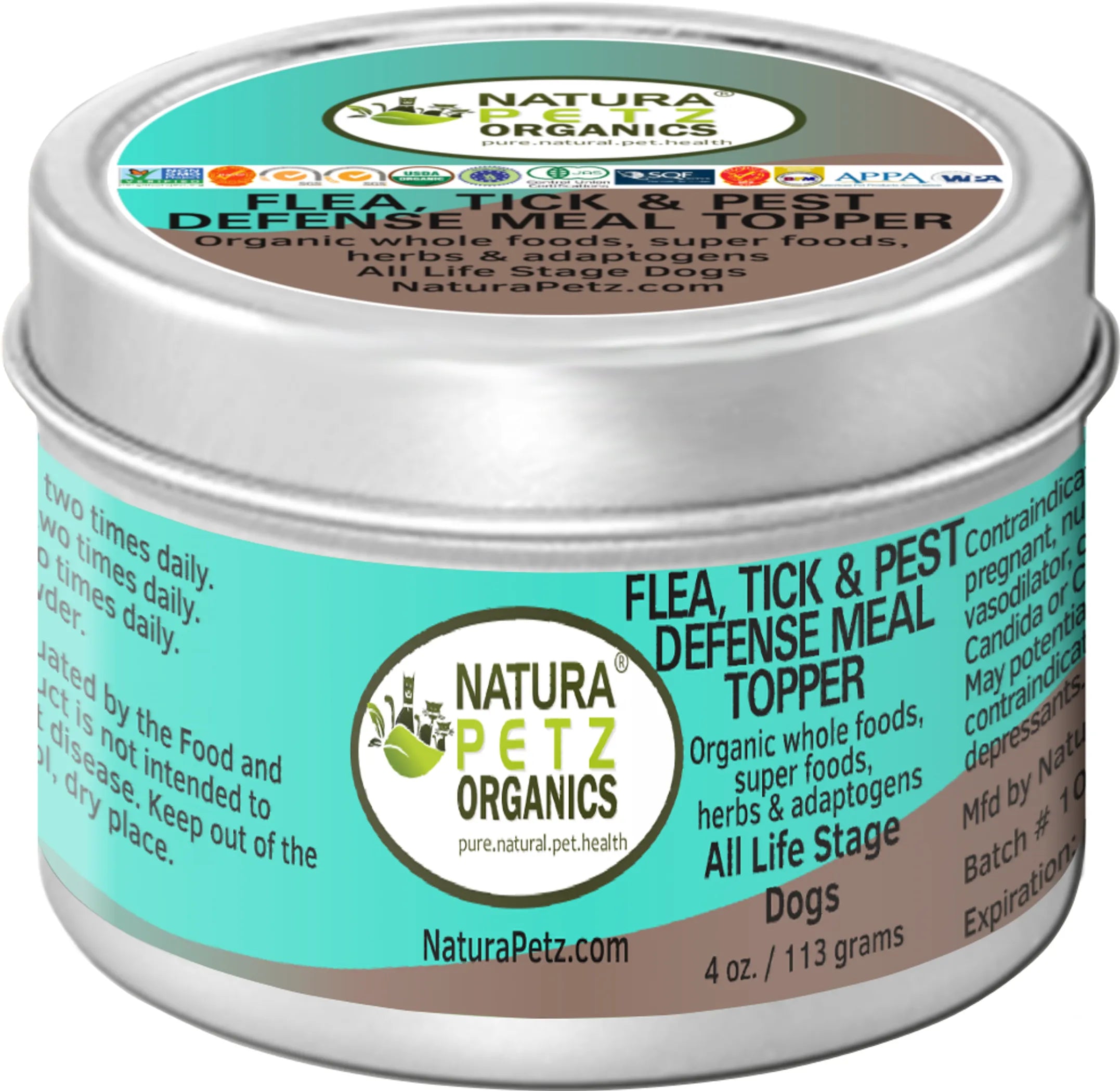 Flea, Tick & Pest Defense Flavored Meal Topper for Dogs & Cats