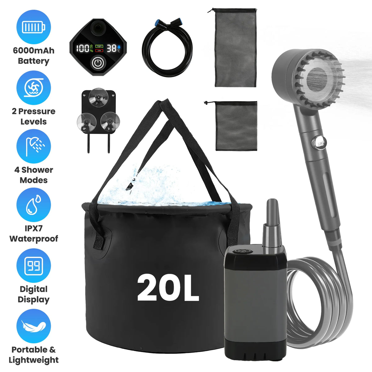 Portable Shower for Camping