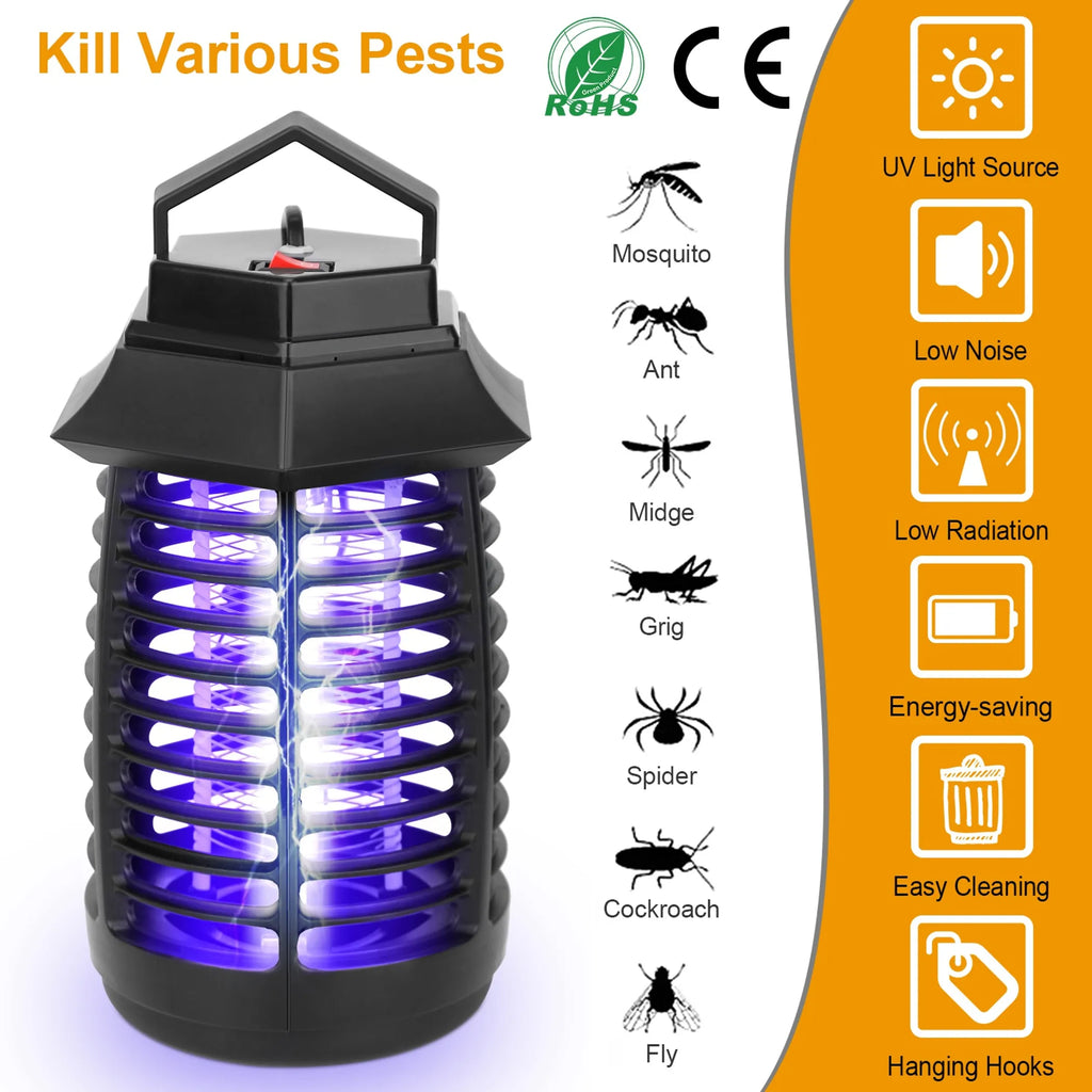 Bug Zapper Electric UV Mosquito Killer Lamp