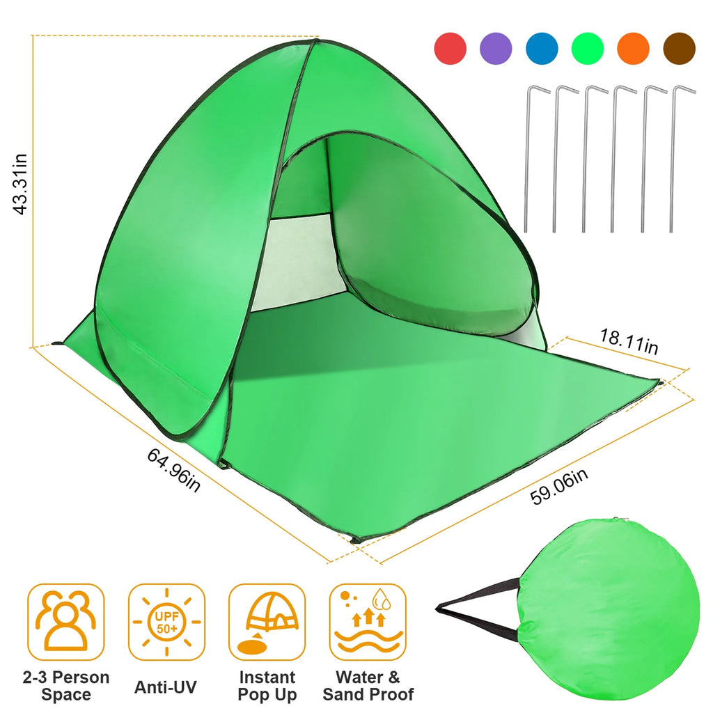 Pop Up Beach Tent Sun Shade