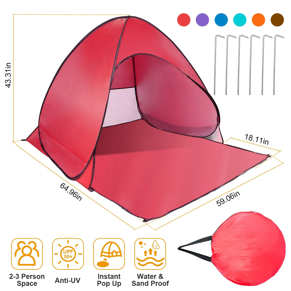 Pop Up Beach Tent Sun Shade