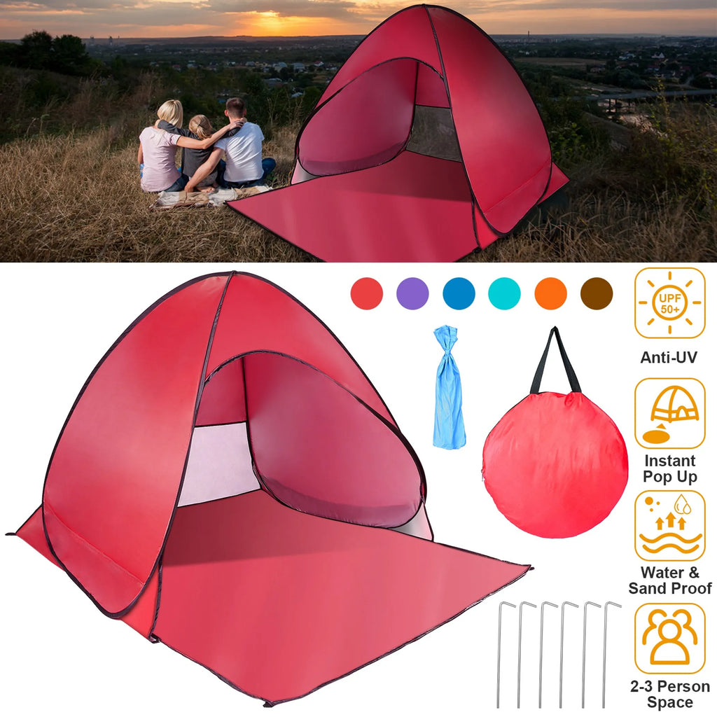 Pop Up Beach Tent Sun Shade