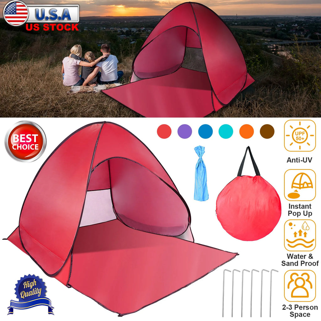 Pop Up Beach Tent Sun Shade