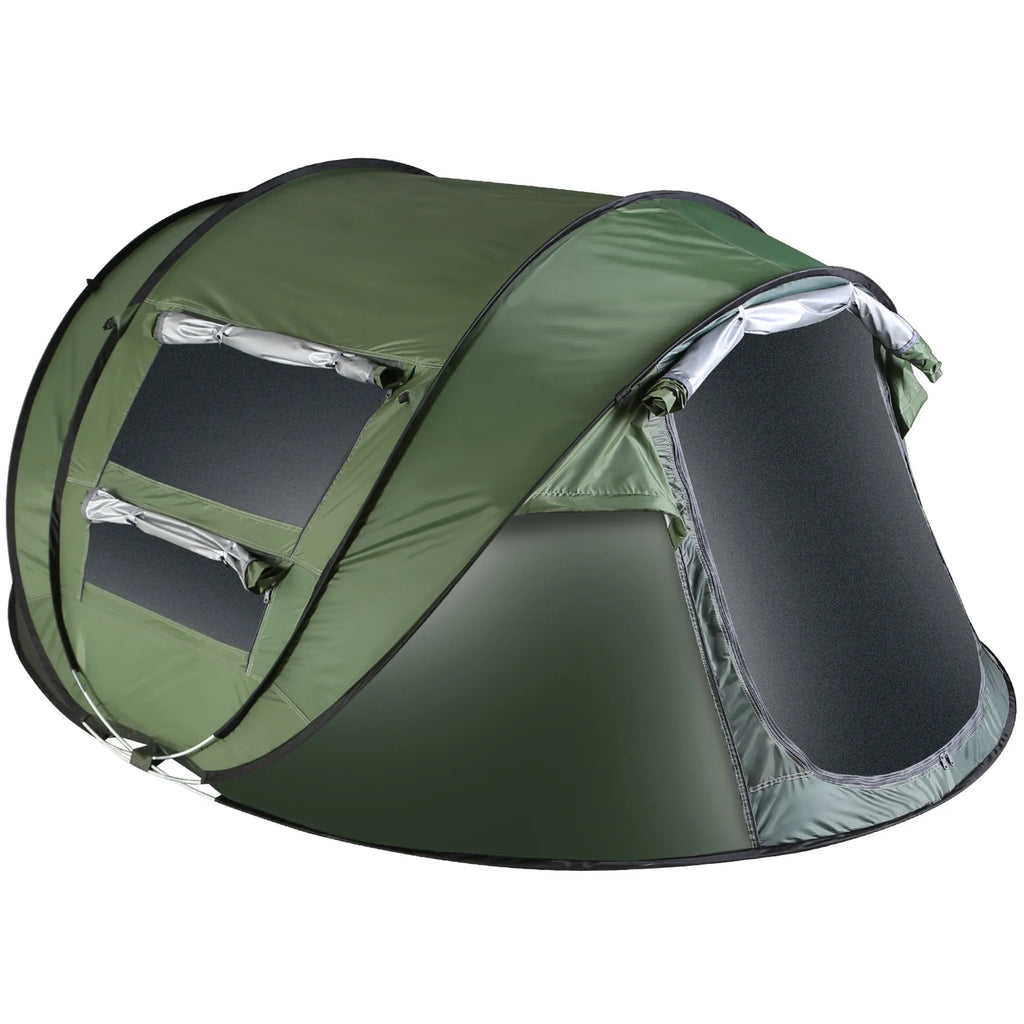 5-8 Person Pop Up Tent Automatic Setup Camping Tent