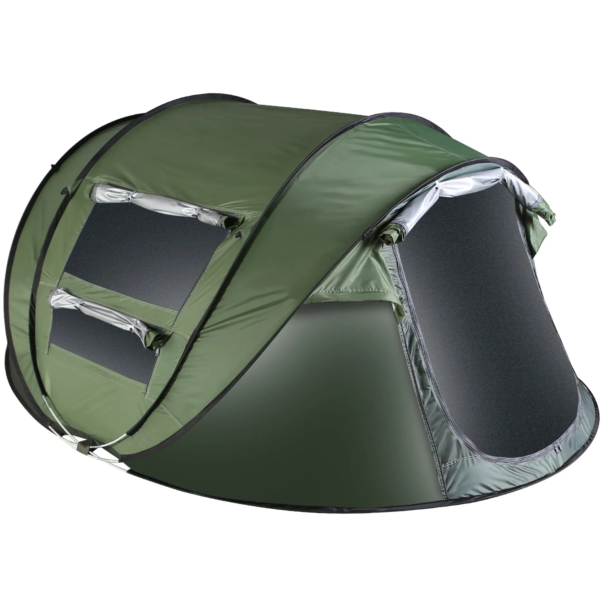 5-8 Person Pop Up Tent Automatic Setup Camping Tent