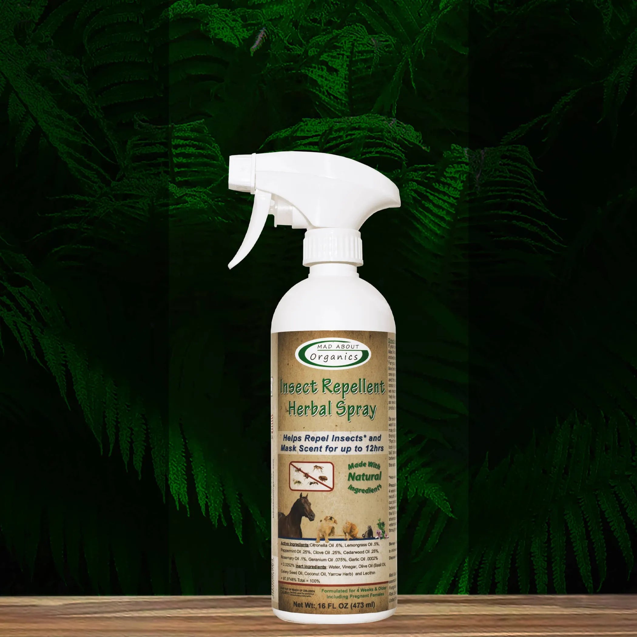 Insect Repellent Herbal Spray