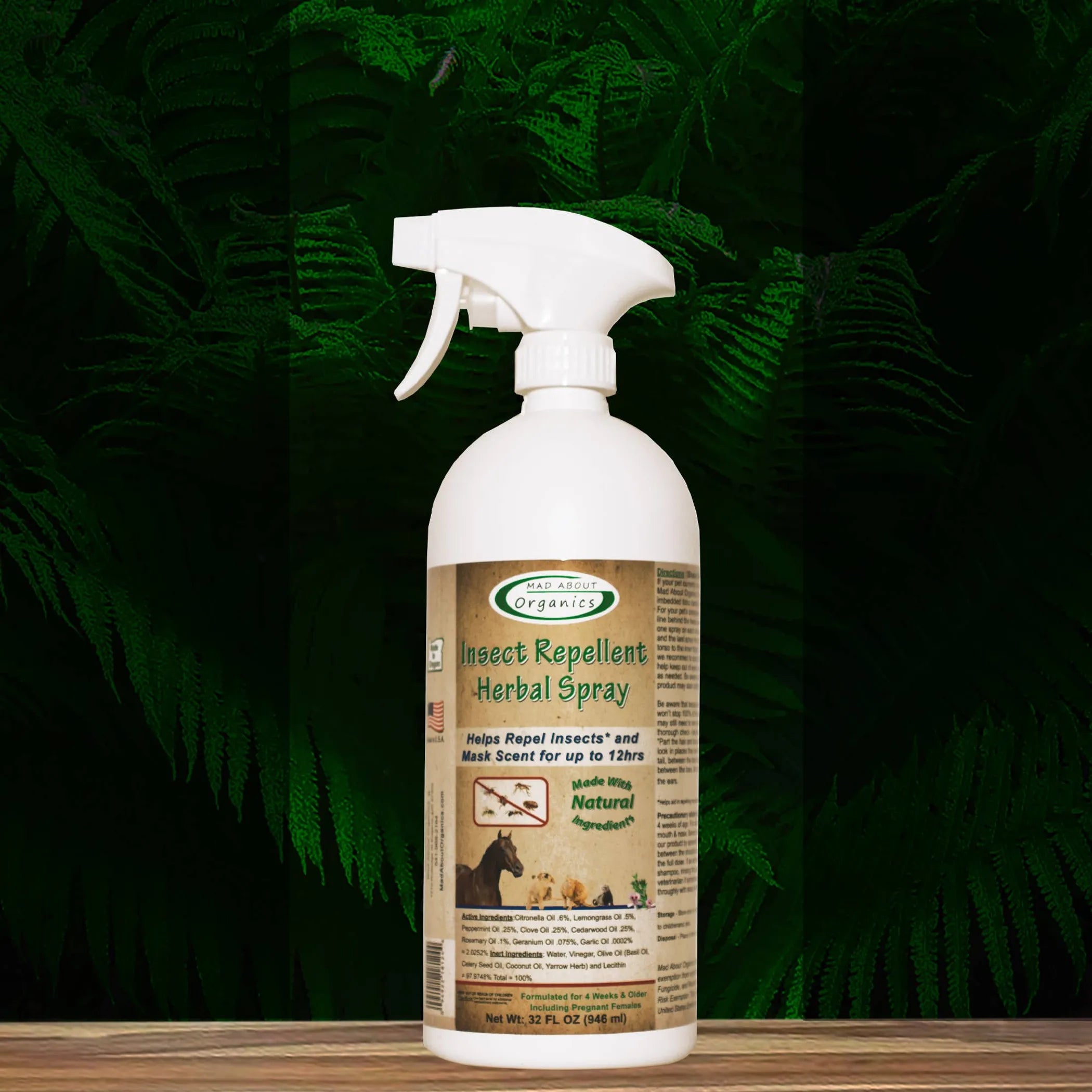 Insect Repellent Herbal Spray
