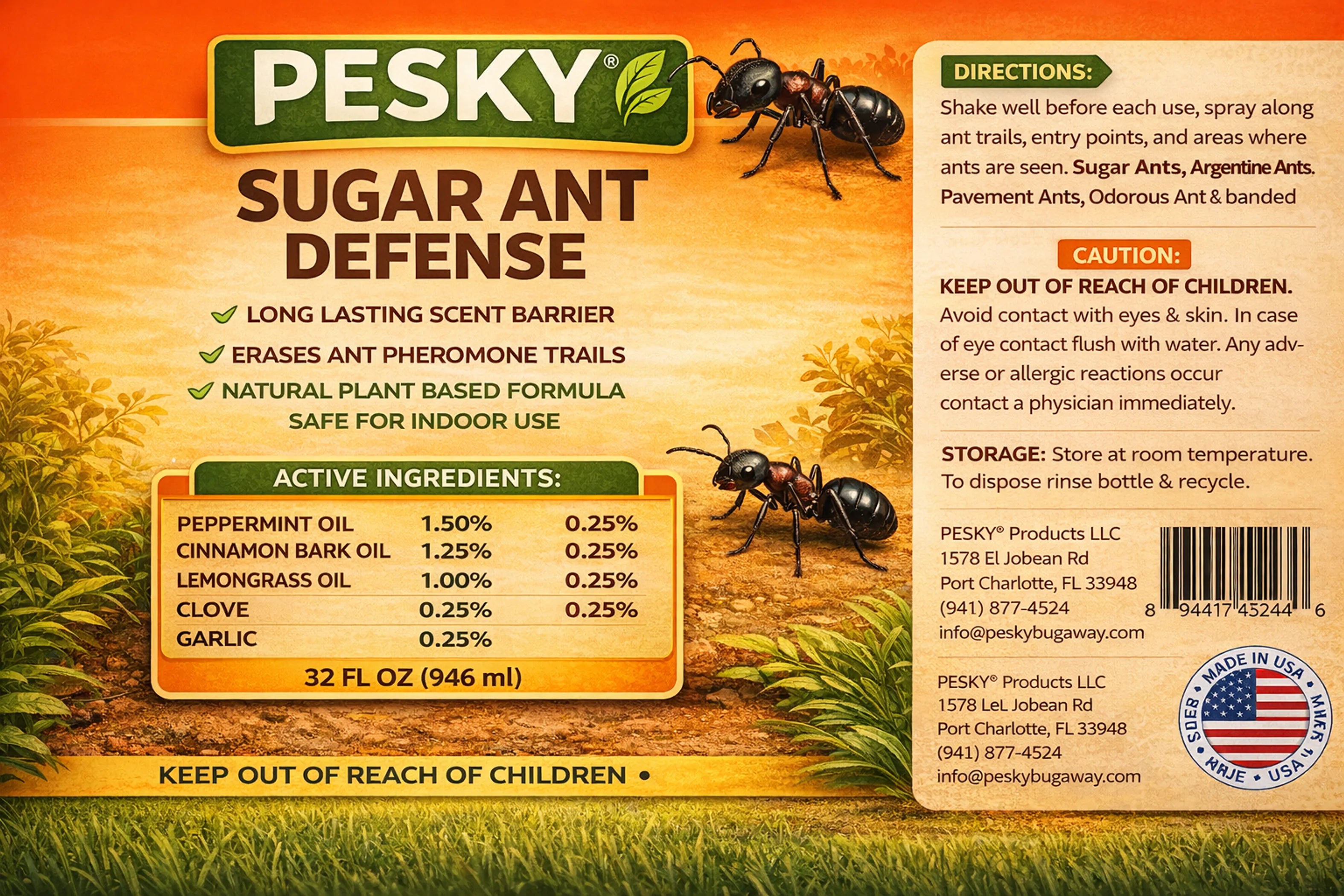 SUGAR ANT DEFENSE SPRAY