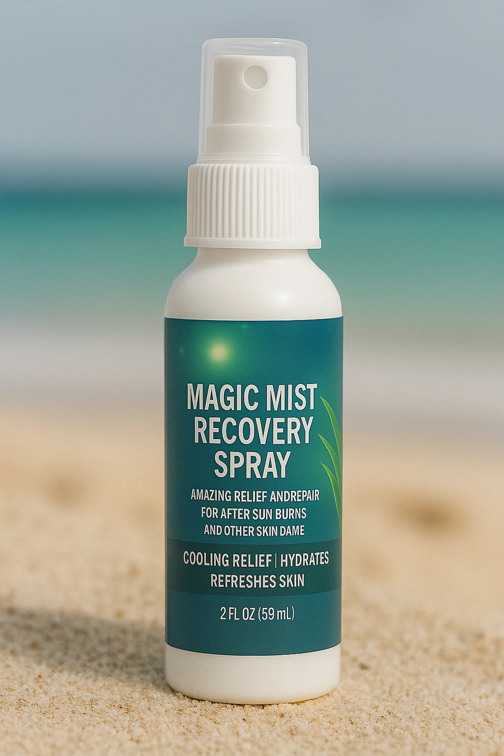 Magic Mist Recovery Spray Instantly cools, soothes