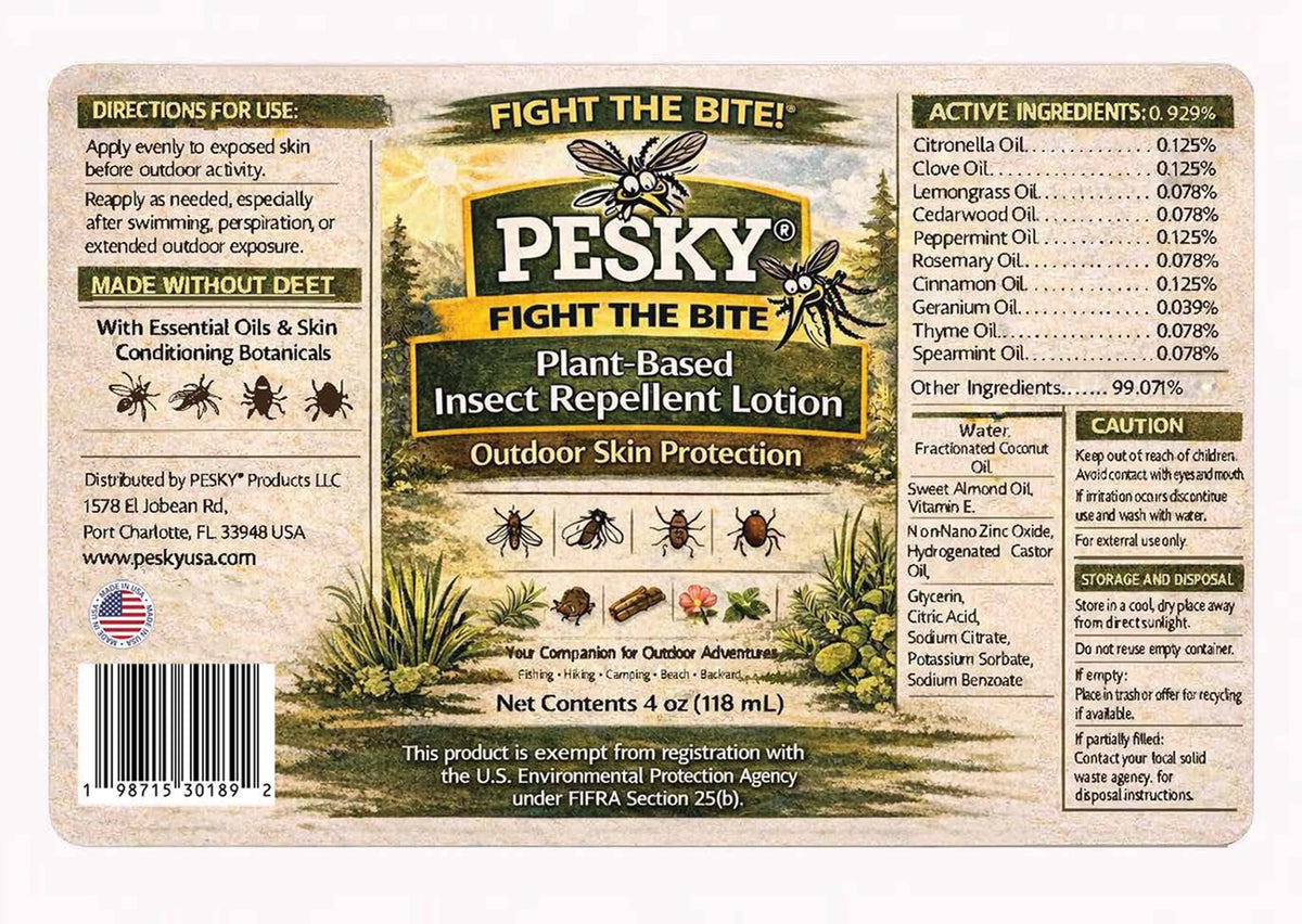 Fight the Bite Plant-Based Insect Deterrent Lotion (Roll-on)