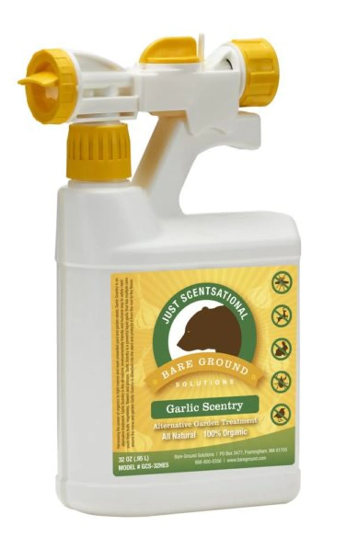 Just Scentsational Garlic Scentry 1 Qt Concentrate + Hose Sprayer