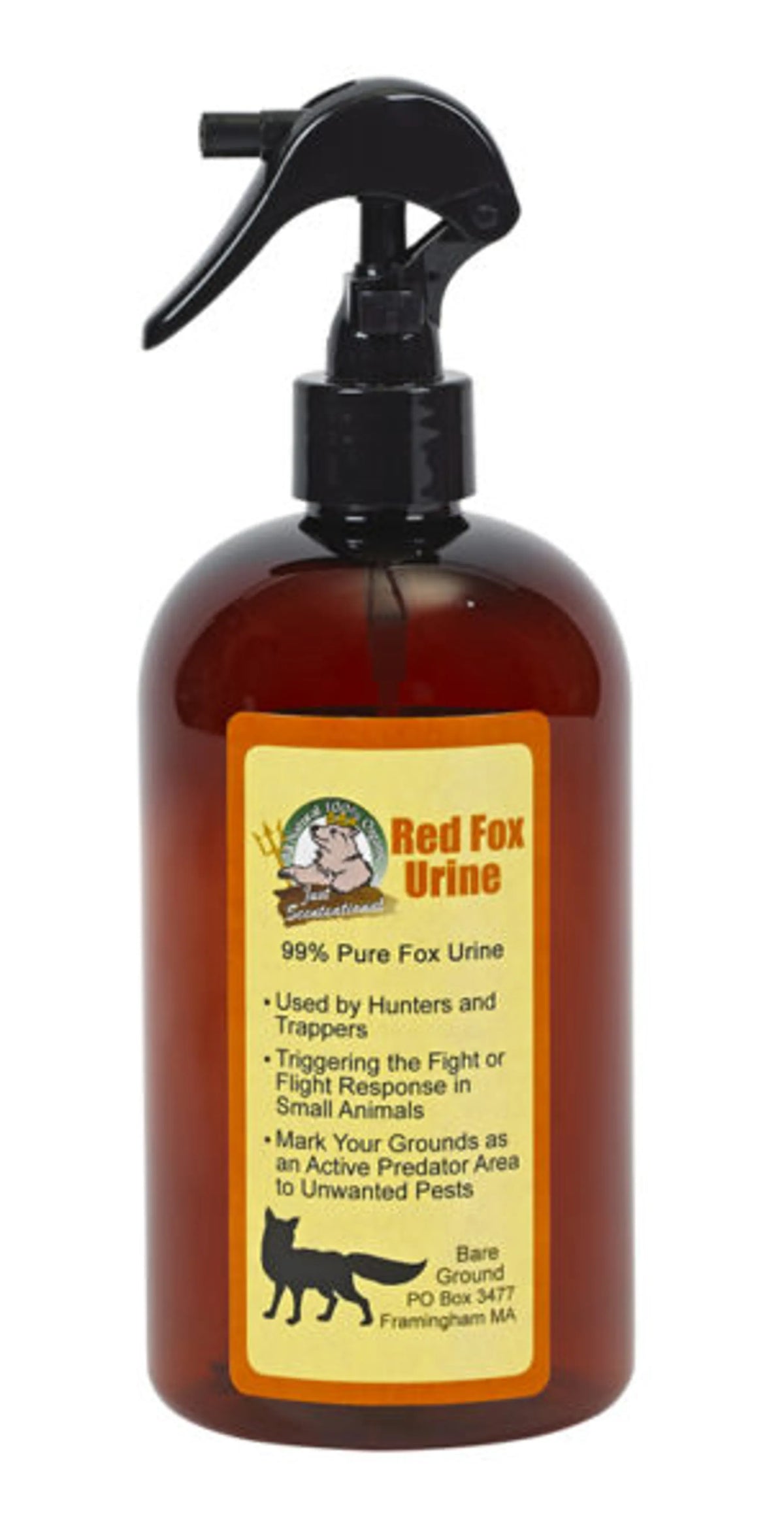 Just Scentsational Fox Urine Predator Scent 16oz Trigger Sprayer