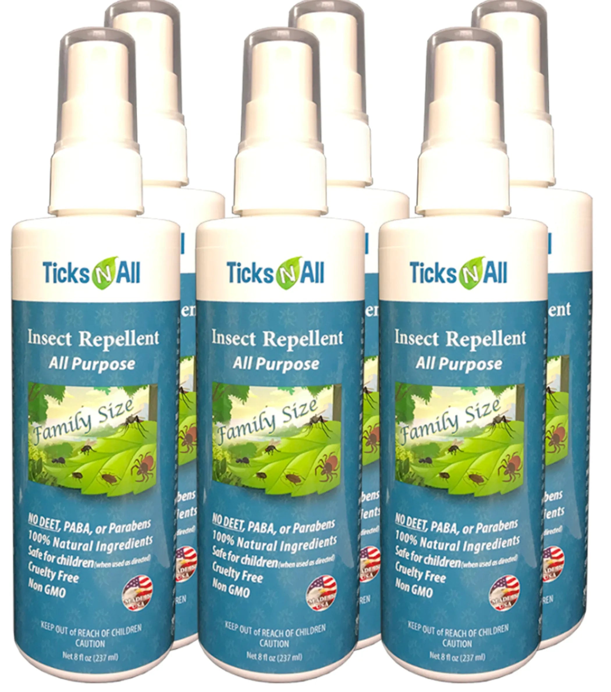 All Natural All Purpose Insect Repellent 4oz