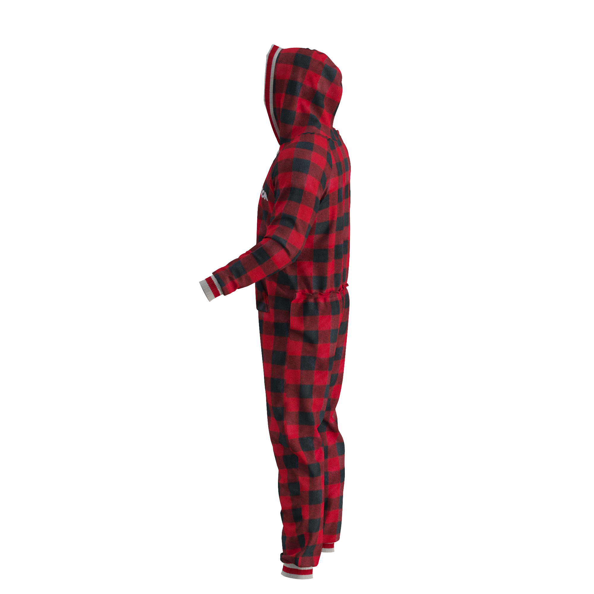 Pook Onesie - Red (Adult Unisex)