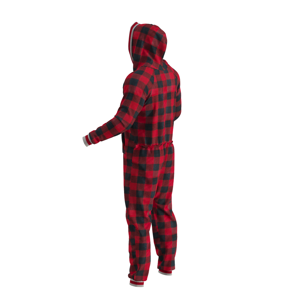 Pook Onesie - Red (Adult Unisex)