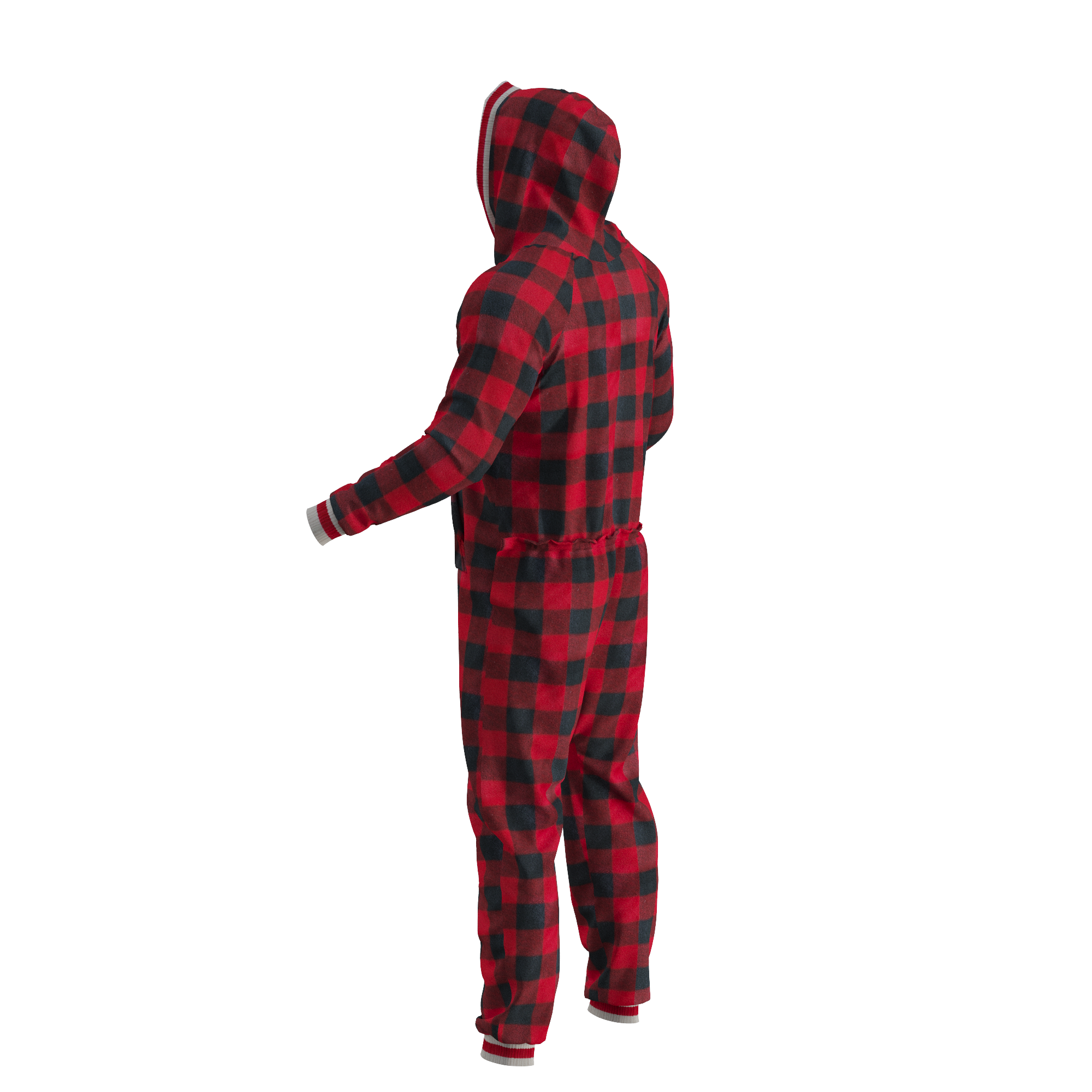 Pook Onesie - Red (Adult Unisex)
