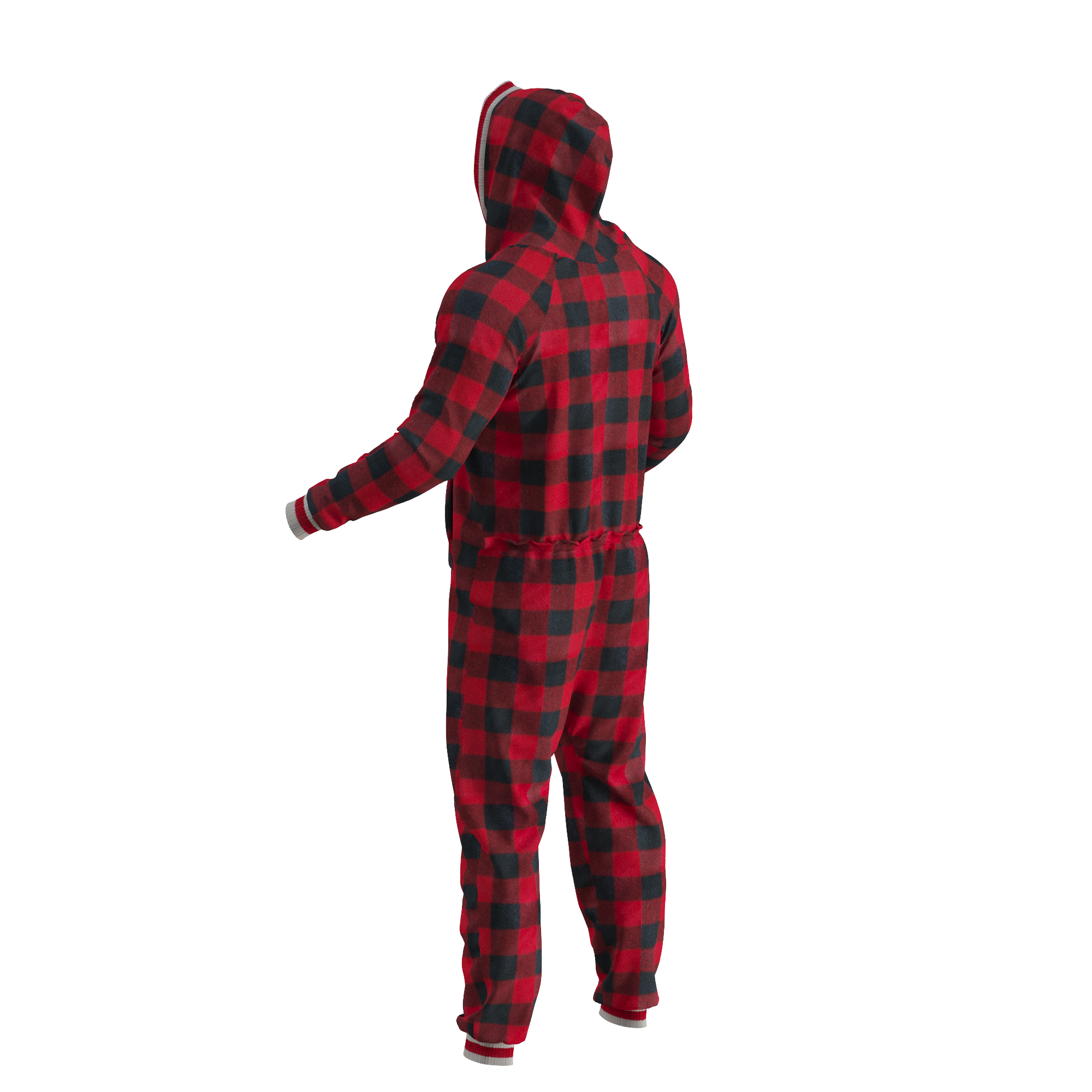 Pook Onesie - Red (Adult Unisex)