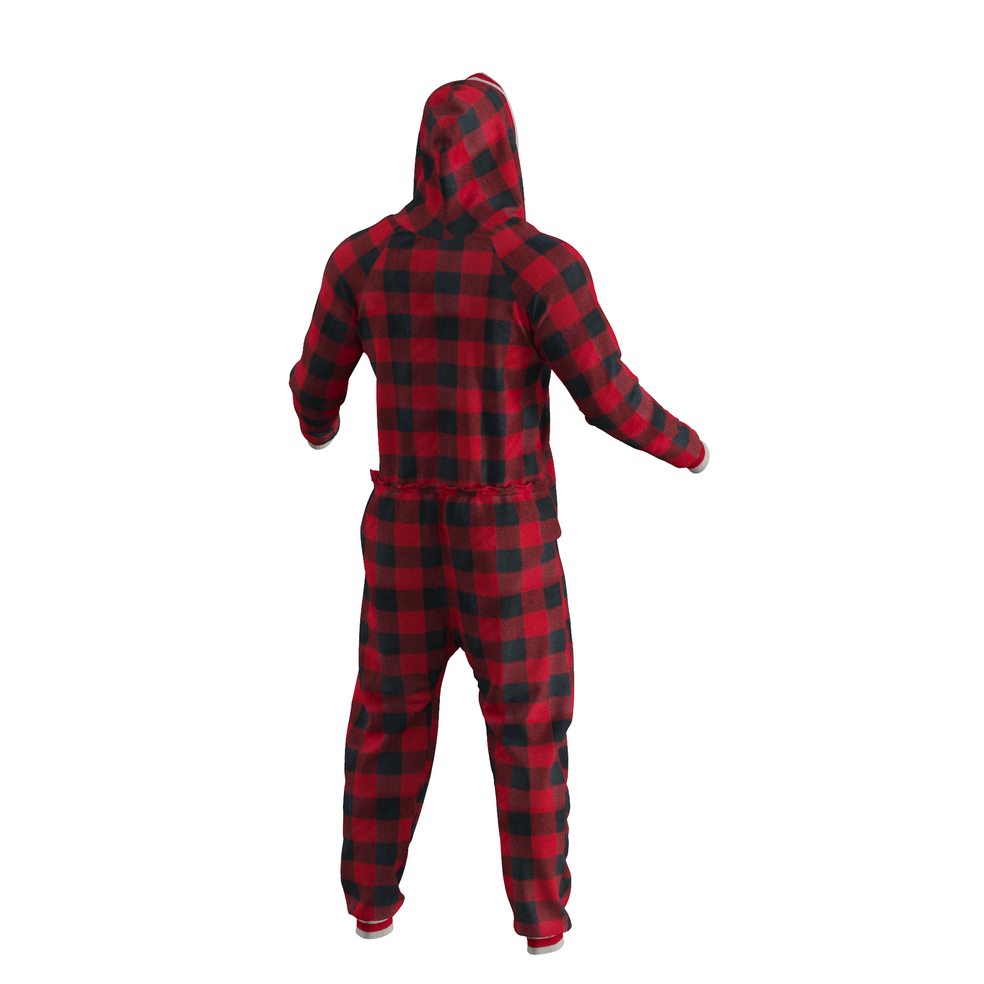 Pook Onesie - Red (Adult Unisex)