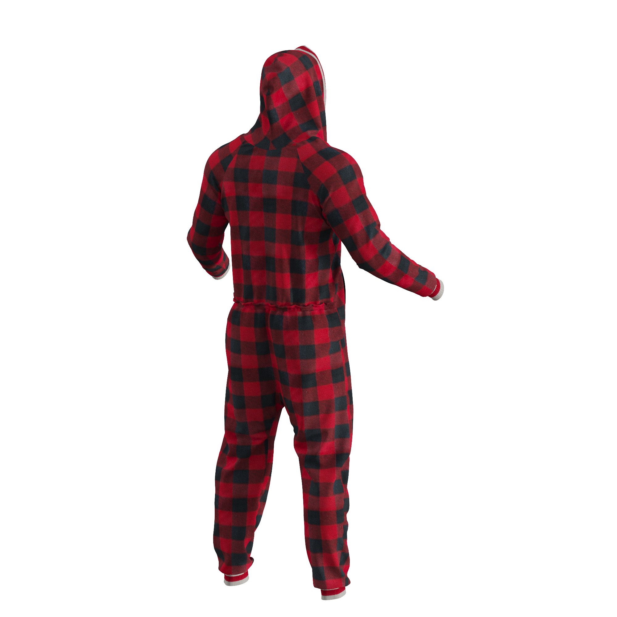 Pook Onesie - Red (Adult Unisex)