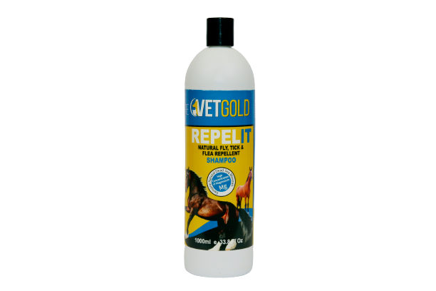 VetGold Shampoo Repel It Natural Fly, Tick & Flea Repellent